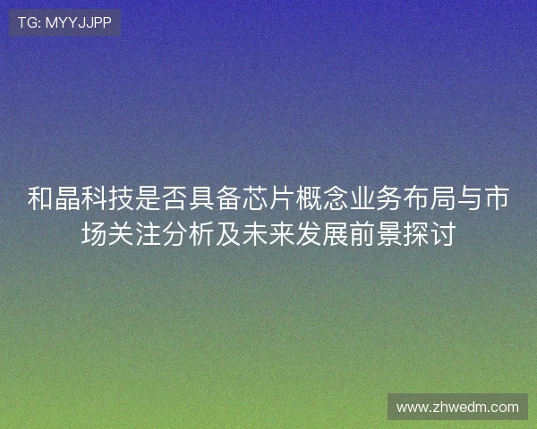 和晶科技是否具备芯片概念业务布局与市场关注分析及未来发展前景探讨